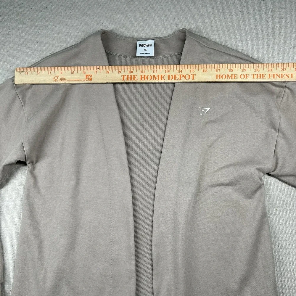 Gymshark Robe Womens XS Whitney Simmons Cardigan Duster Stretch Oversized Baggy